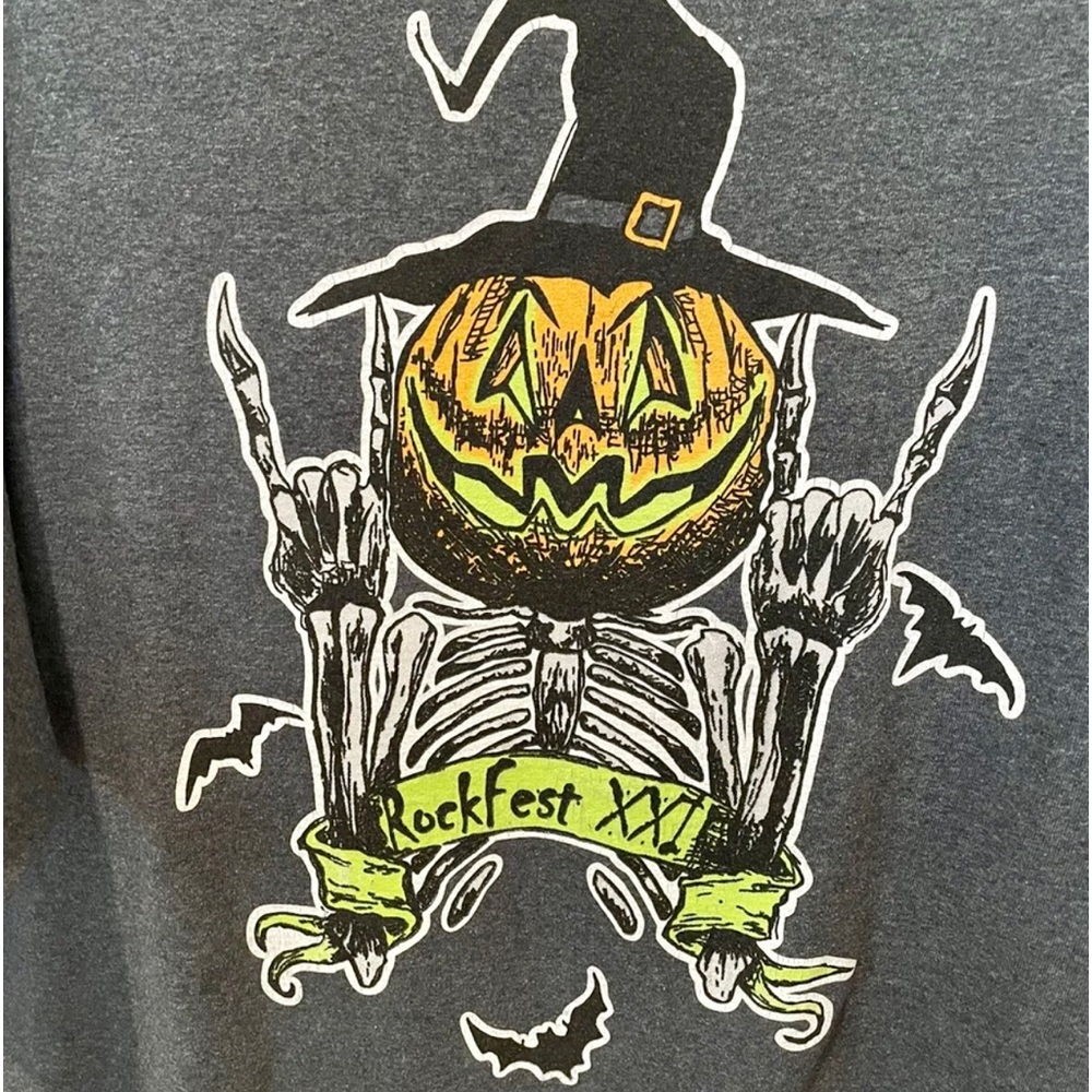 Rockfest XX1 Halloween T Shirt Mens XL